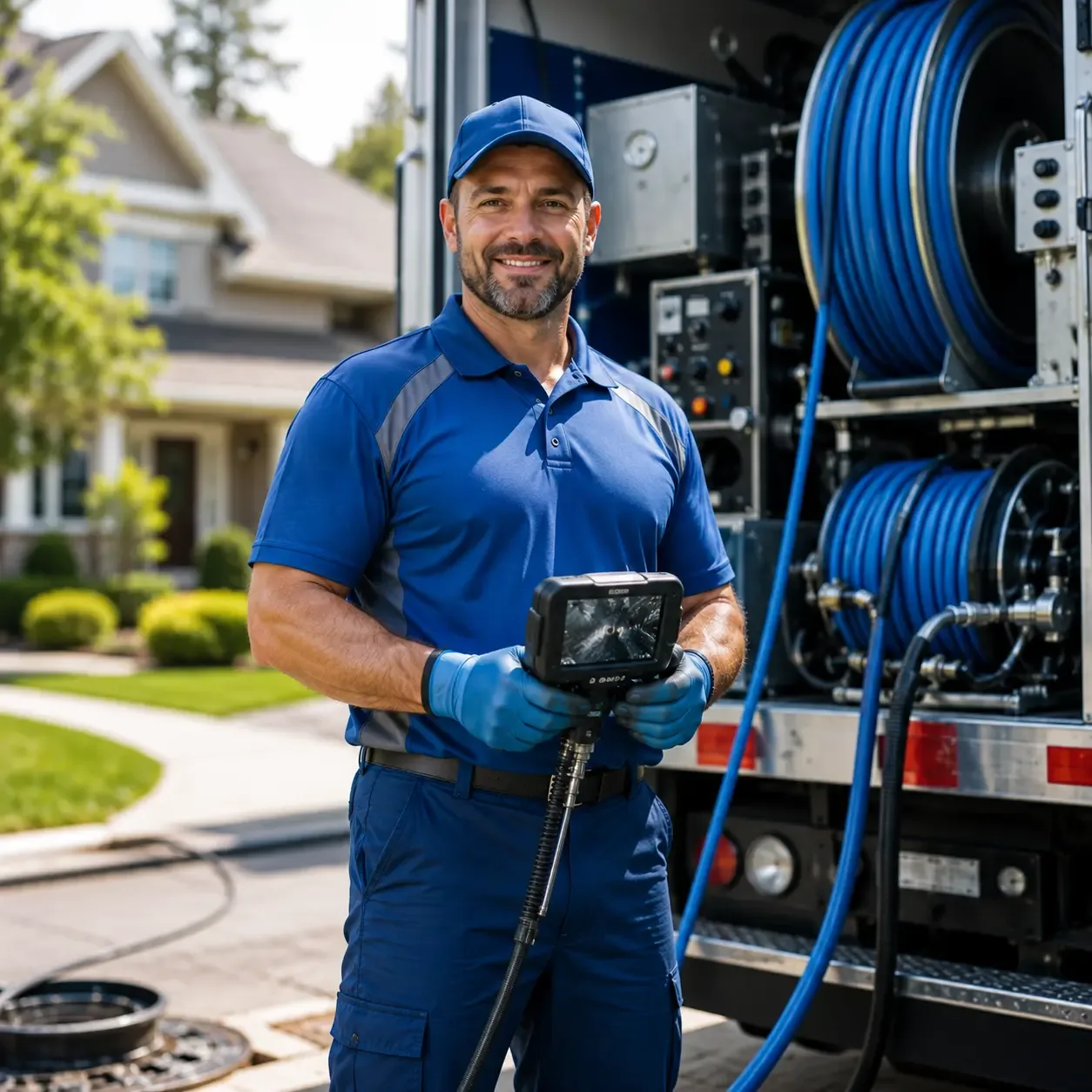 Local outdoor drain cleaning specialists in Lacon, IL